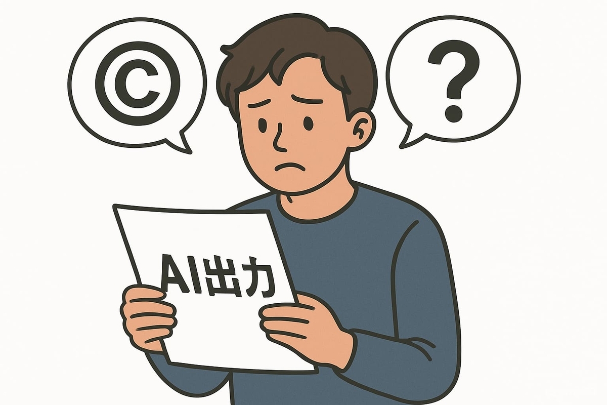 AIで出力した作品が誰のものか分からない人