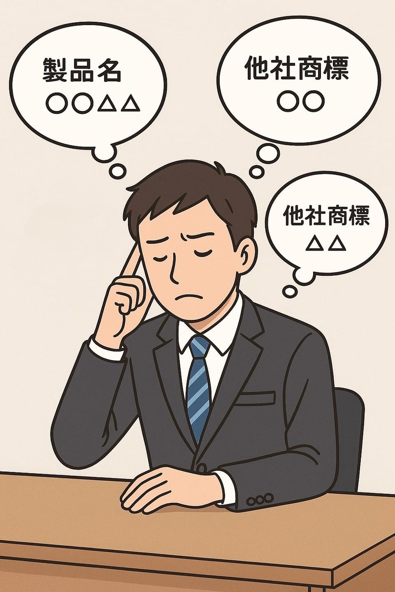 結合商標の類否判断に悩んでいる知財部員