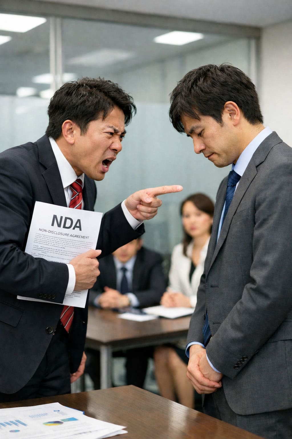 NDA違反を指摘され、困っている企業